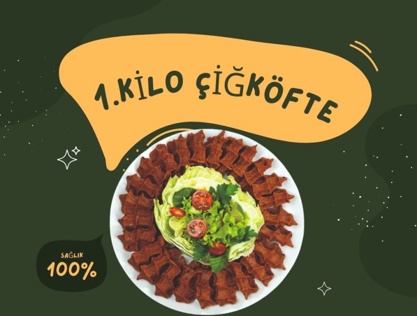 1 kilo çiğköfte toptan satış ürünü